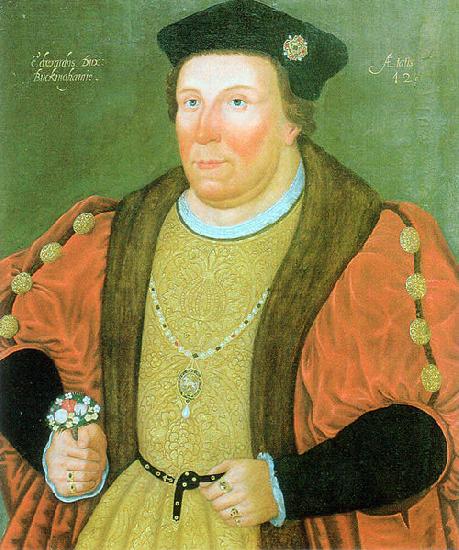 unknow artist Portrait of Edward Stafford, 3rd Duke of Buckingham oil painting image
